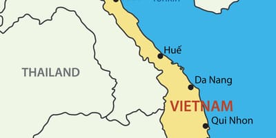 Kaart van saigon viëtnam